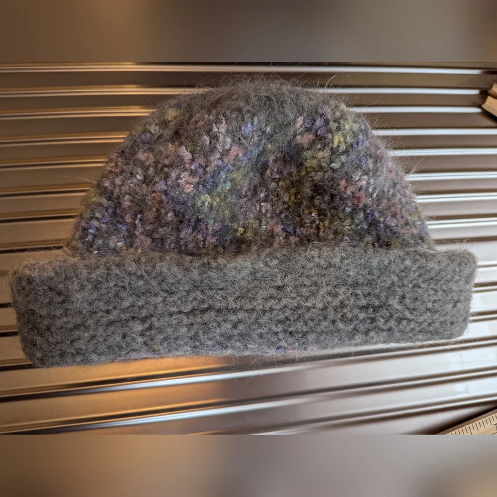 🩶🩷💜 Felted Wool Mohair Bucket Hat Hand Crafted, Handmade